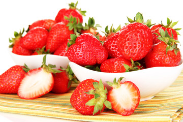 Fresh strawberry close up