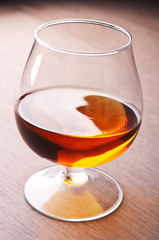 glass of cognac