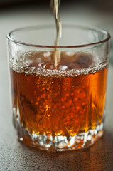 Fototapeta na wymiar glass of brandy