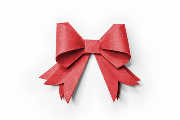 Paper bow.