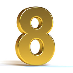 The Number Eight - Gold