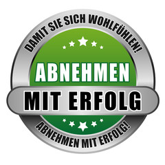 5 Star Button grün ABNEHMEN MIT ERFOLG DSSW AME