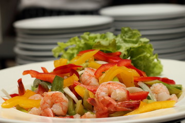 Shrimp salad
