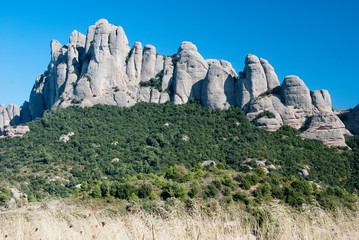 Fototapeta na wymiar Góra Montserrat, Katalonia, Hiszpania