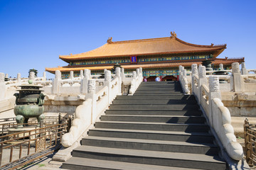 the Hall of Supreme Harmony in Forbidden City