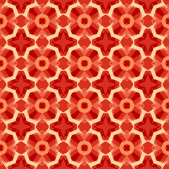 Seamless tiles with geometric lines and squares