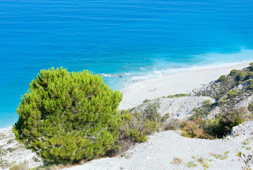 Summer Lefkada Island coast  (Greece)