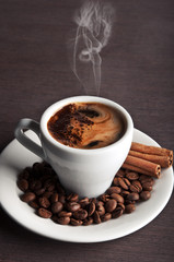 white coffee cup