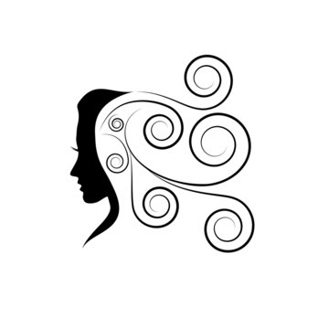 Vector Logo beauty hair