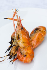 Grilled shrimp