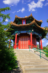 Fototapeta na wymiar Jifang Pavilion in Beijing