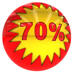 Seventy percent ball