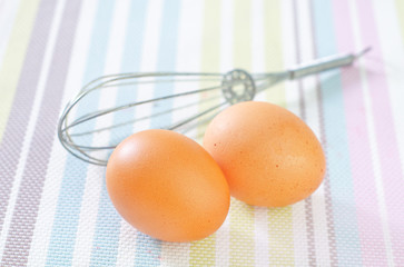 raw eggs