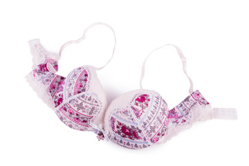 Pink bra