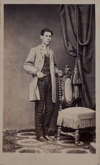 Portrait of a man old. Year 1884 - obrazy, fototapety, plakaty