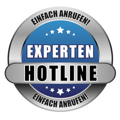 5 Star Button blau EXPERTEN HOTLINE EA EA