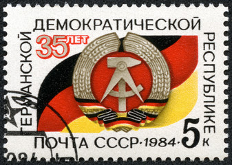 35 anniversary of the German Democratic Republic