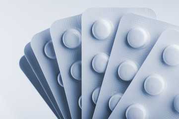 Closeup of pills