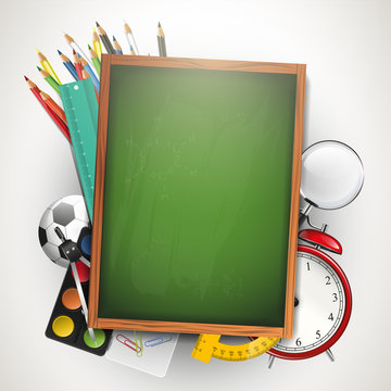 School background with copyspace