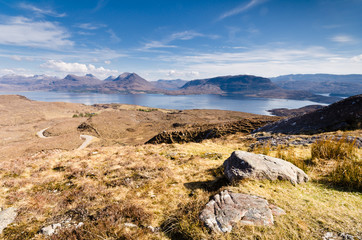 Loch Torridon from Bealach na Gaoithe