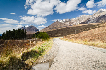 Road to Beinn Eighe