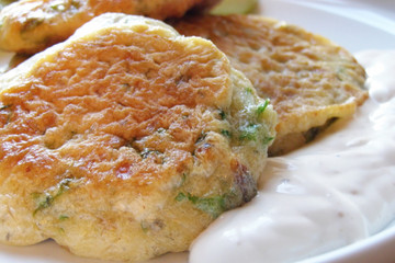 Fish pancakes