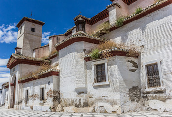 Fototapeta na wymiar Granada Kościół San Nicolas