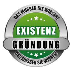 5 Star Button grün EXISTENZGRÜNDUNG DMSW DMSW