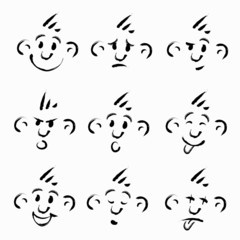 Doodle Face - Emotions