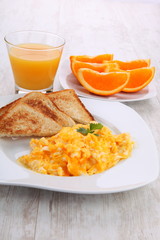 Scrambled eggs
