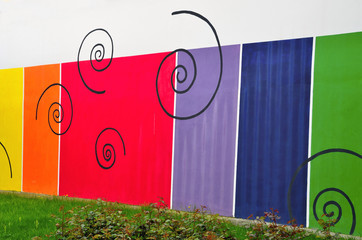 murales a cherasco, cuneo