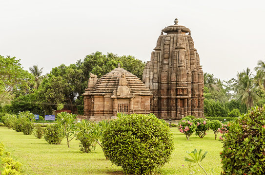 Ancient Indian Temple made from sand stones.