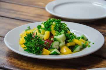 raw vegetables