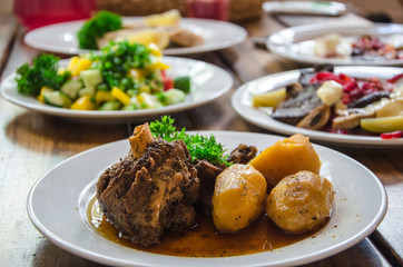 roasted meat