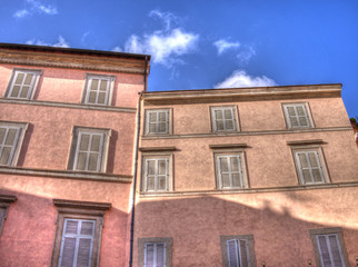 Fototapeta na wymiar Roma, palazzi del centro storico