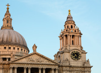 Fototapeta na wymiar St Pauls Cathedral Kościół Londyn Anglia