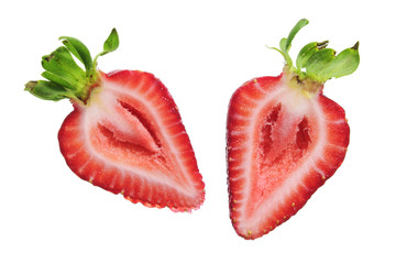 Strawberry Cut in Half