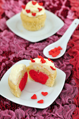 Herz Cupcake