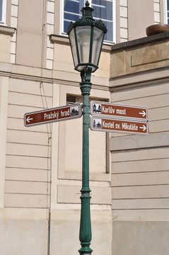 Czech Republic, Prague - information table
