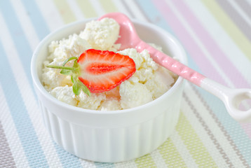 cottage with strawberry