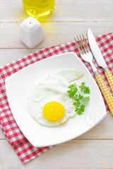 Fried eggs