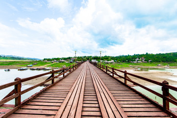 Obraz premium Wood Bridge