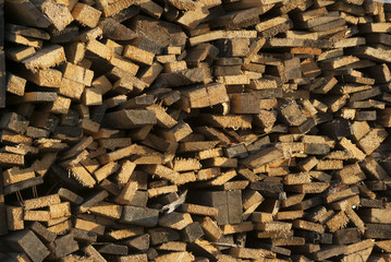 Pile of wood