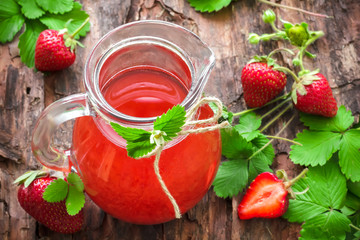 Strawberry juice