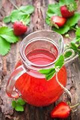 Strawberry juice