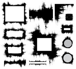 creative grungy design elements