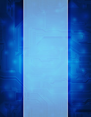 modern technology theme vector banner, eps10 format