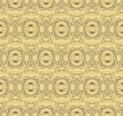 Fototapeta premium background retro: wallpaper, pattern, seamless, vector