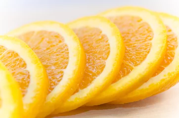Photo sur Plexiglas Tranches de fruits Tranches d& 39 orange