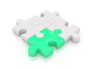 Fototapeta premium puzzle